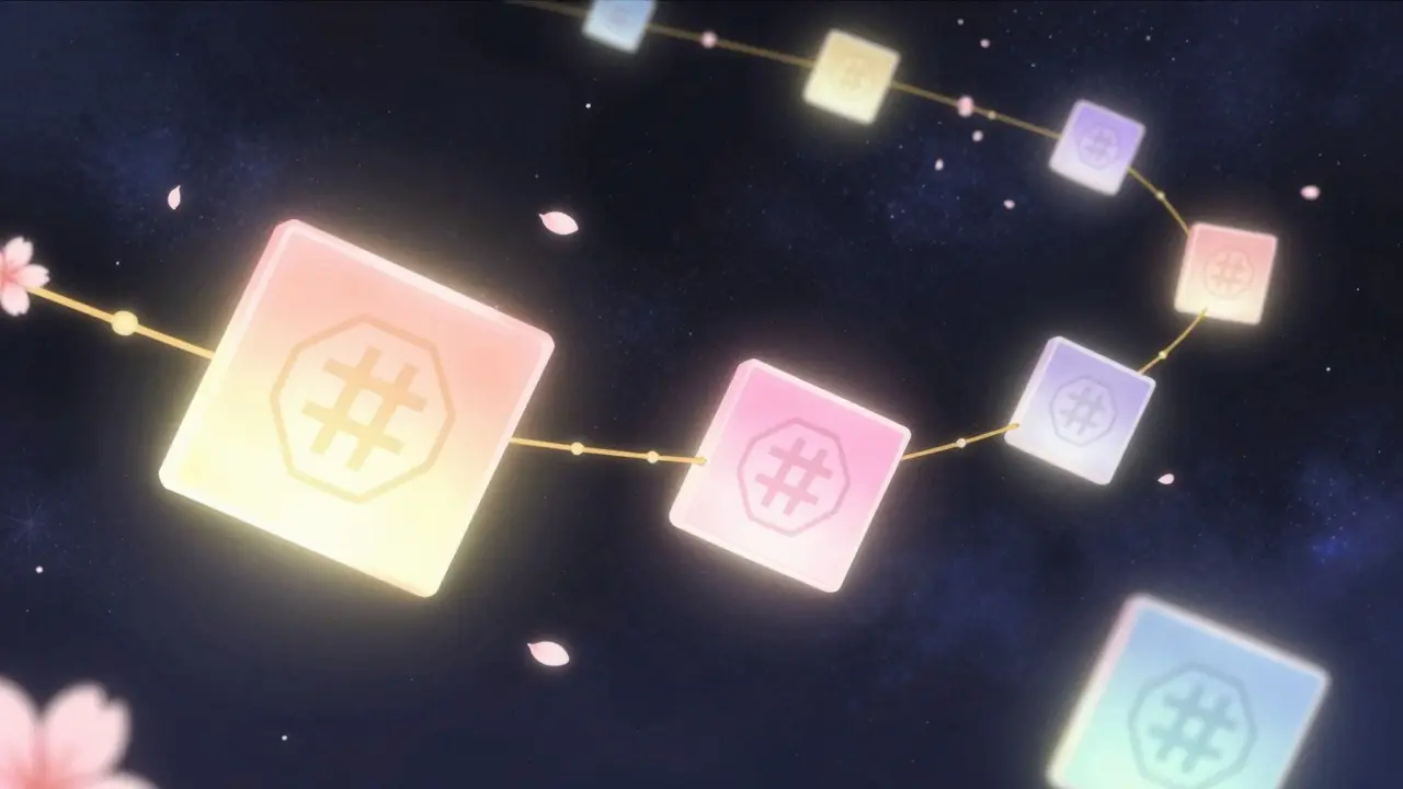 Cryptographic Hash Properties Essential for Blockchain