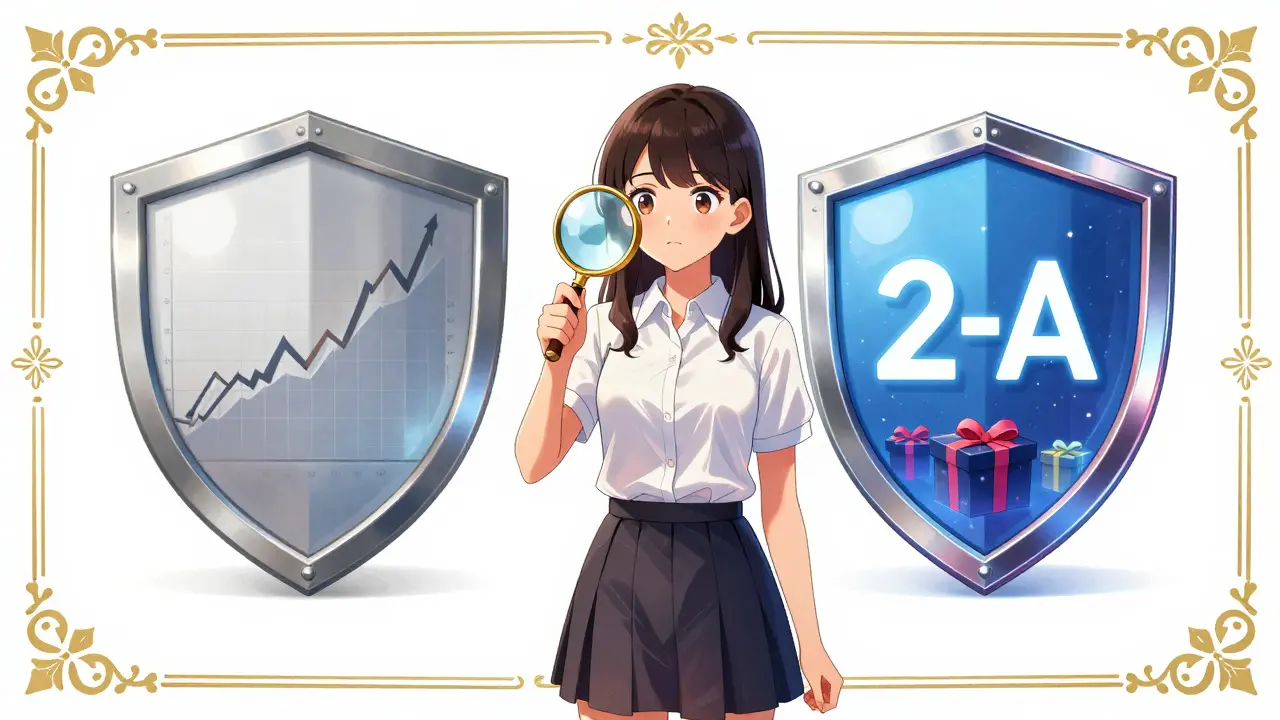 Manga illustration distinguishing two different Shield projects.